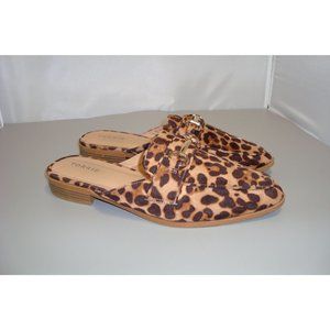 Torrid Leopard Mules Horse Bit Size 12W